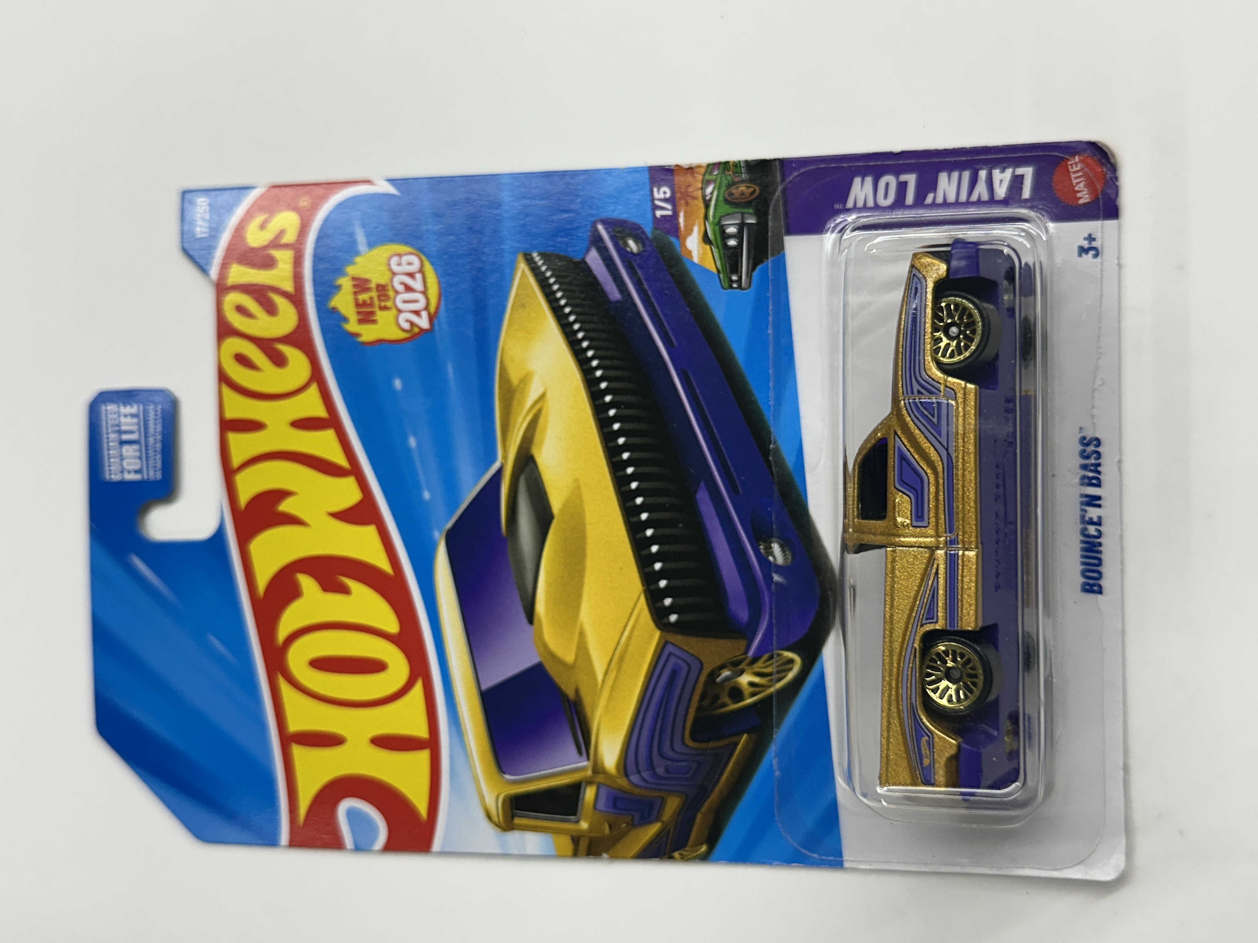 Hot Wheels Bouncin Bass — Layin Low