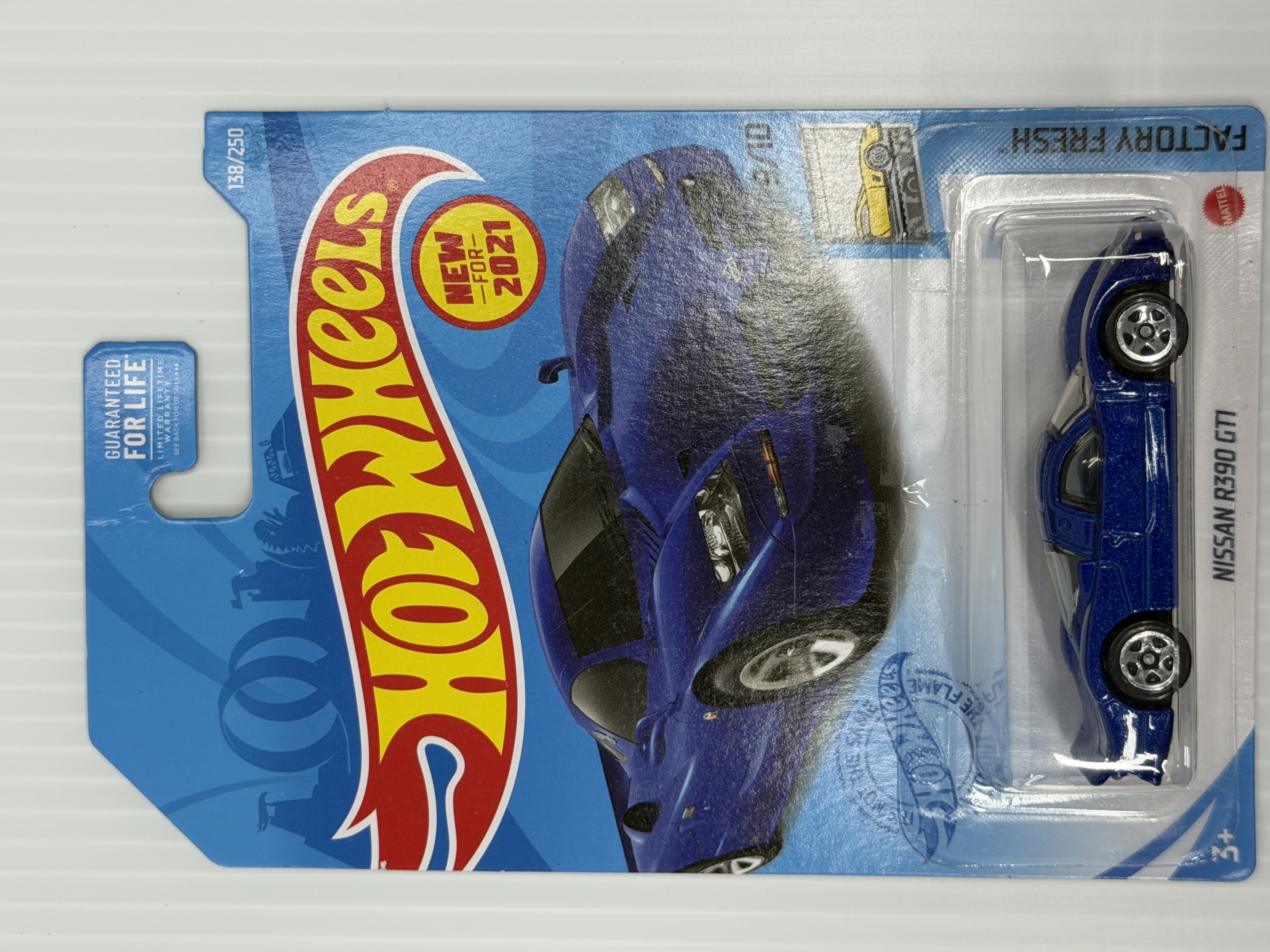 Hot Wheels Nissan R390 GT1 — Factory Fresh