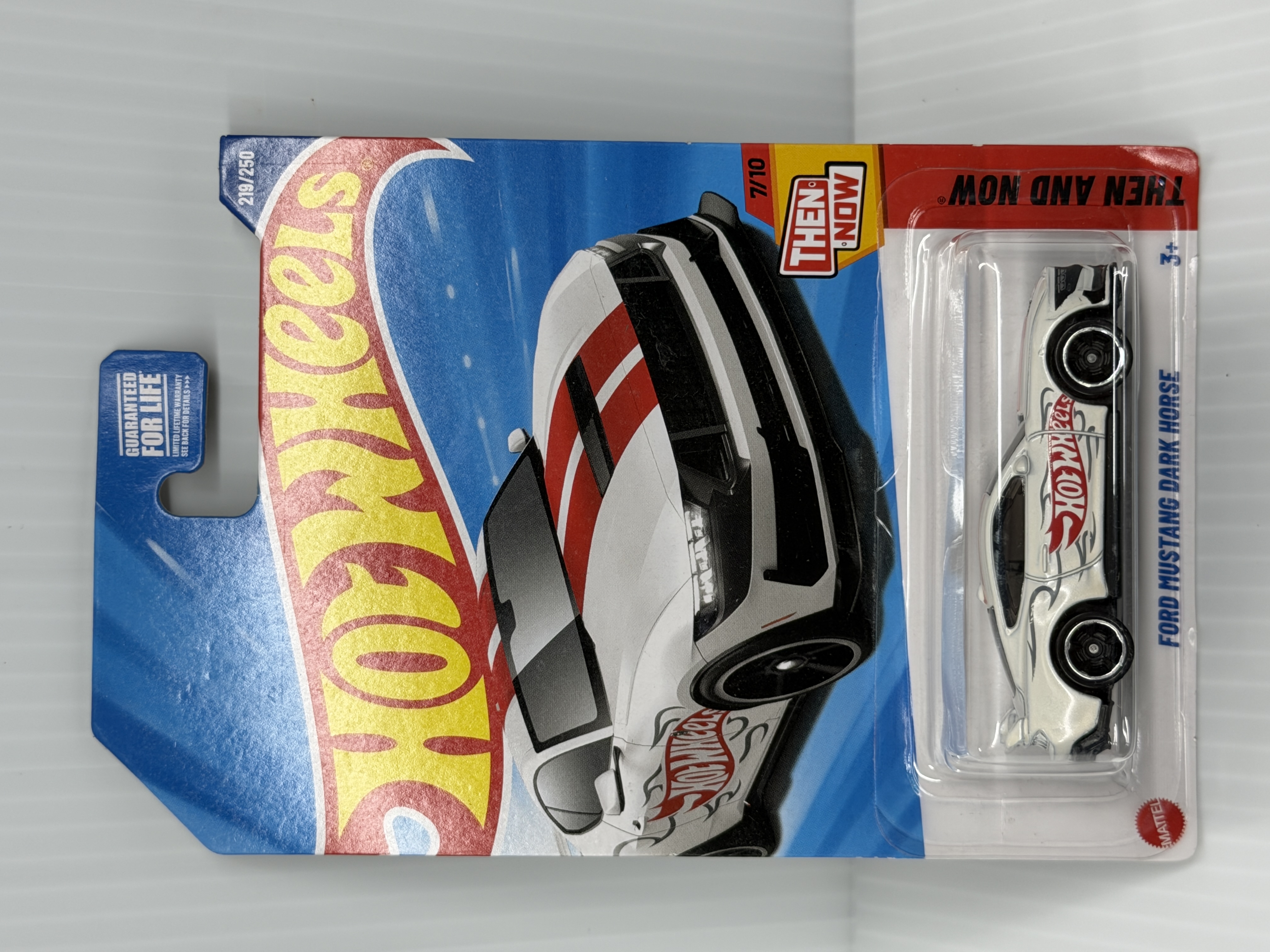 Hot Wheels Ford Mustang Dark Horse — Then and Now