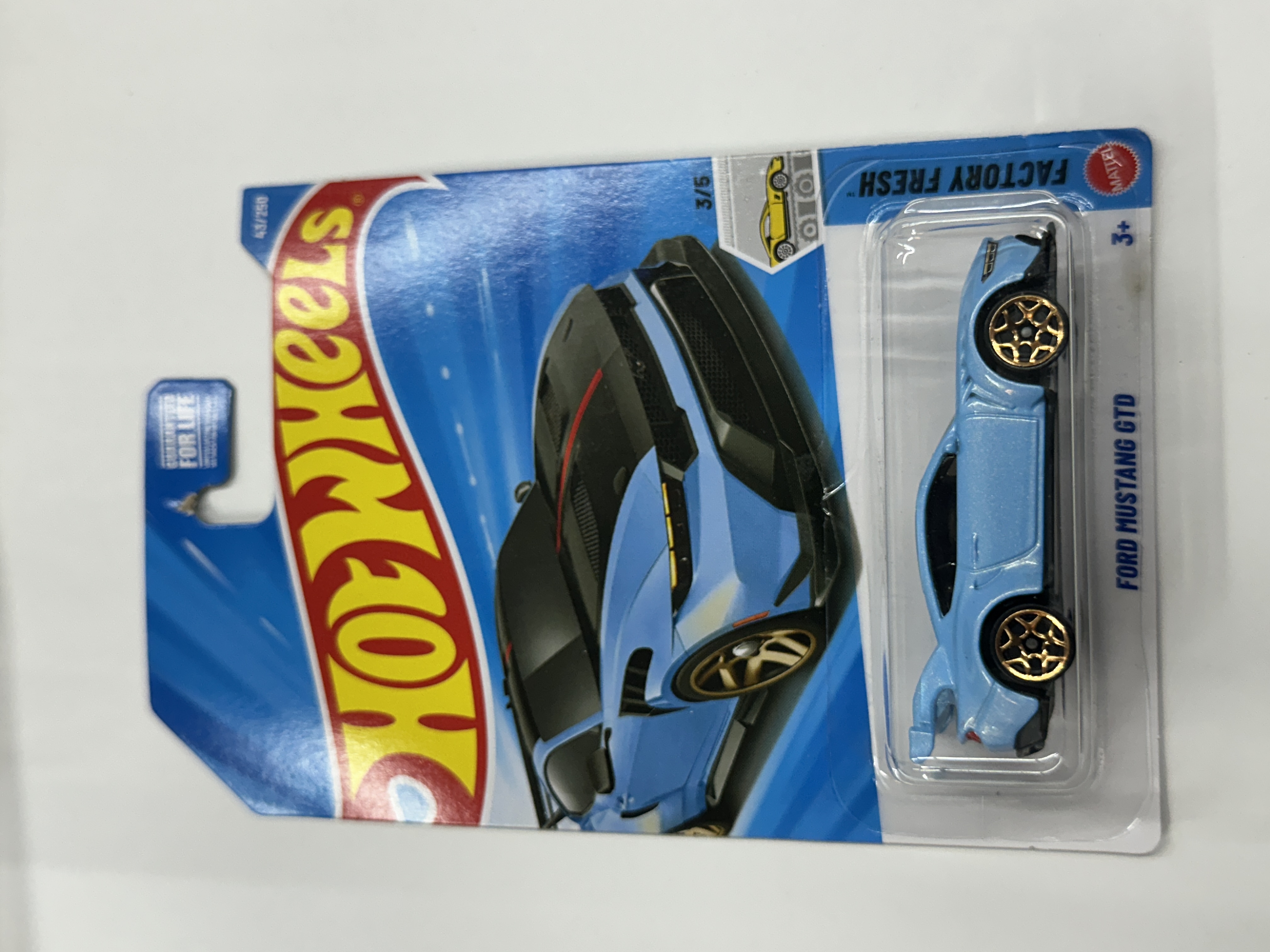 Hot Wheels Ford Mustang GTD — Factory Fresh