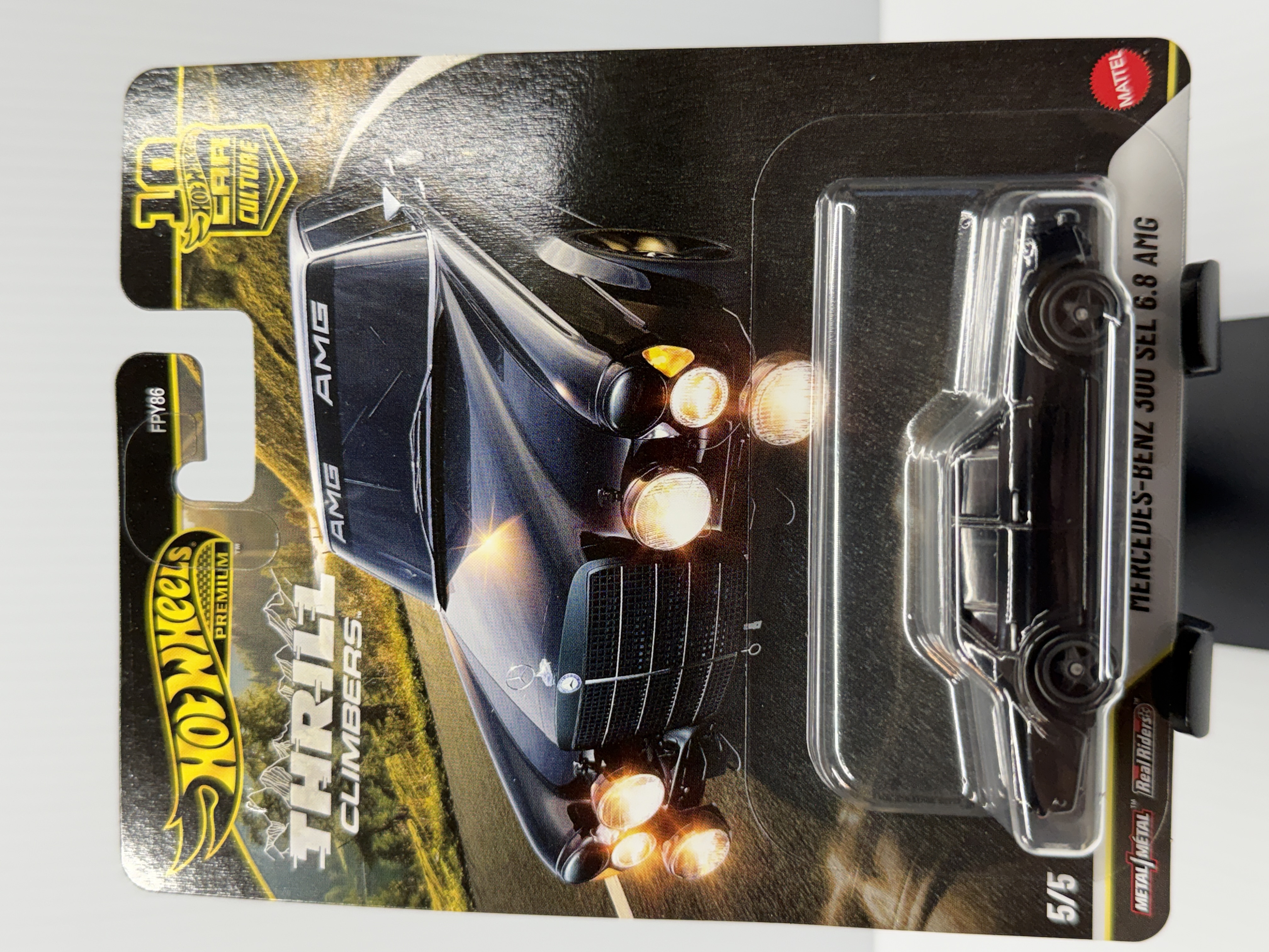Hot Wheels Premium Mercedes-Benz 300 SEL 6.8 AMG — Thrill Climbers