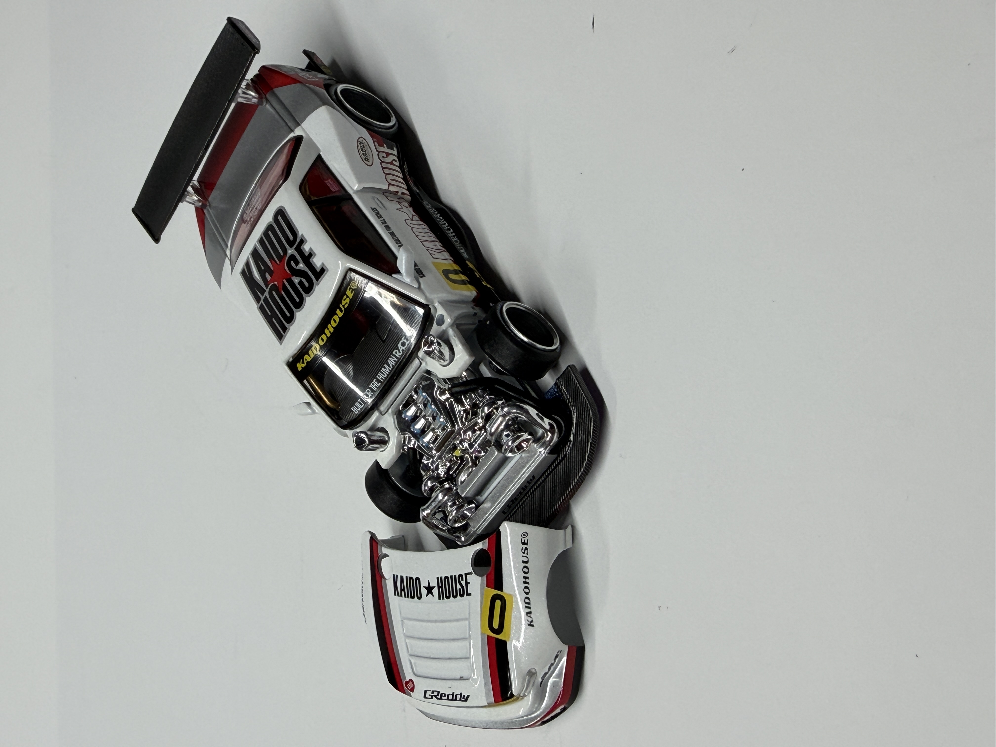 MINI GT Kaido House KHMG251 Nissan Silvia S13-R — Circuit Spec V1 #0 Raw Metal Chase — CHASE