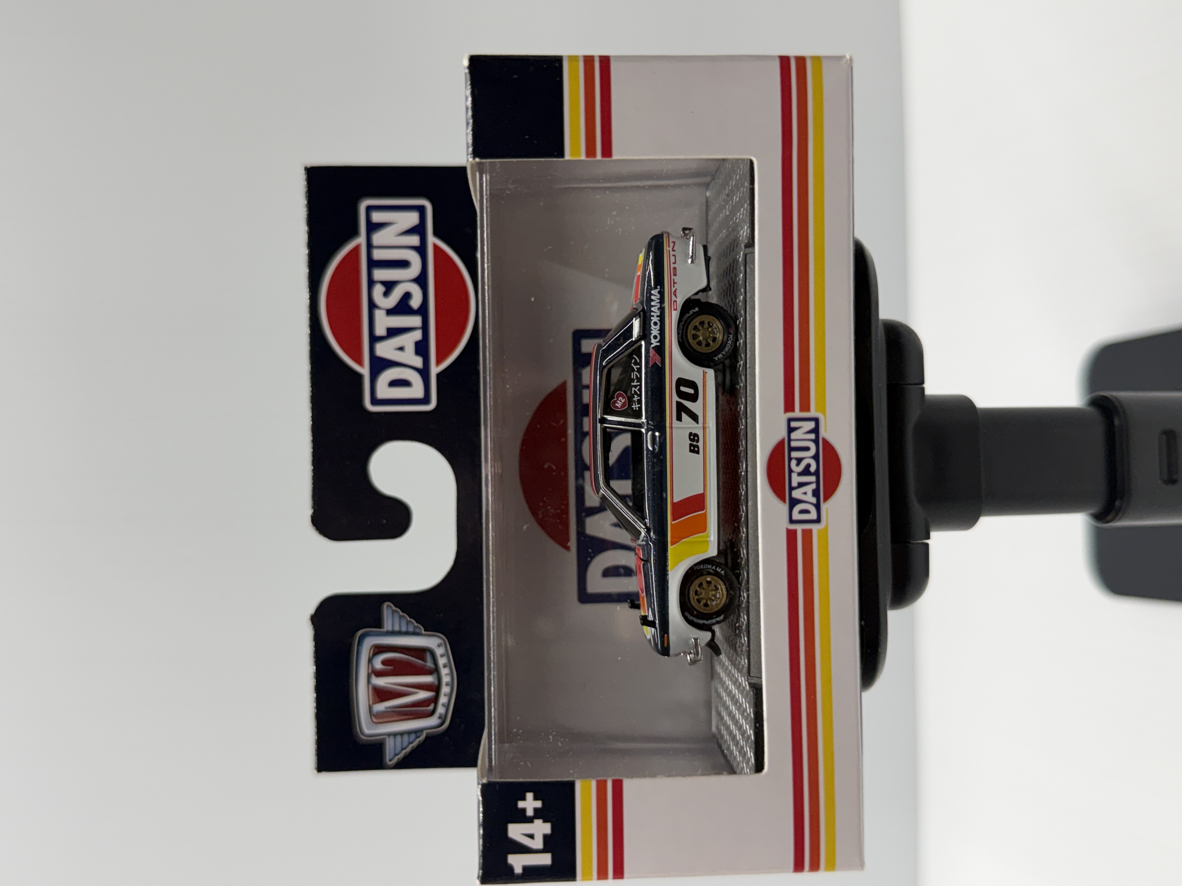 M2 Machines 1970 Datsun 510 — #70 race livery