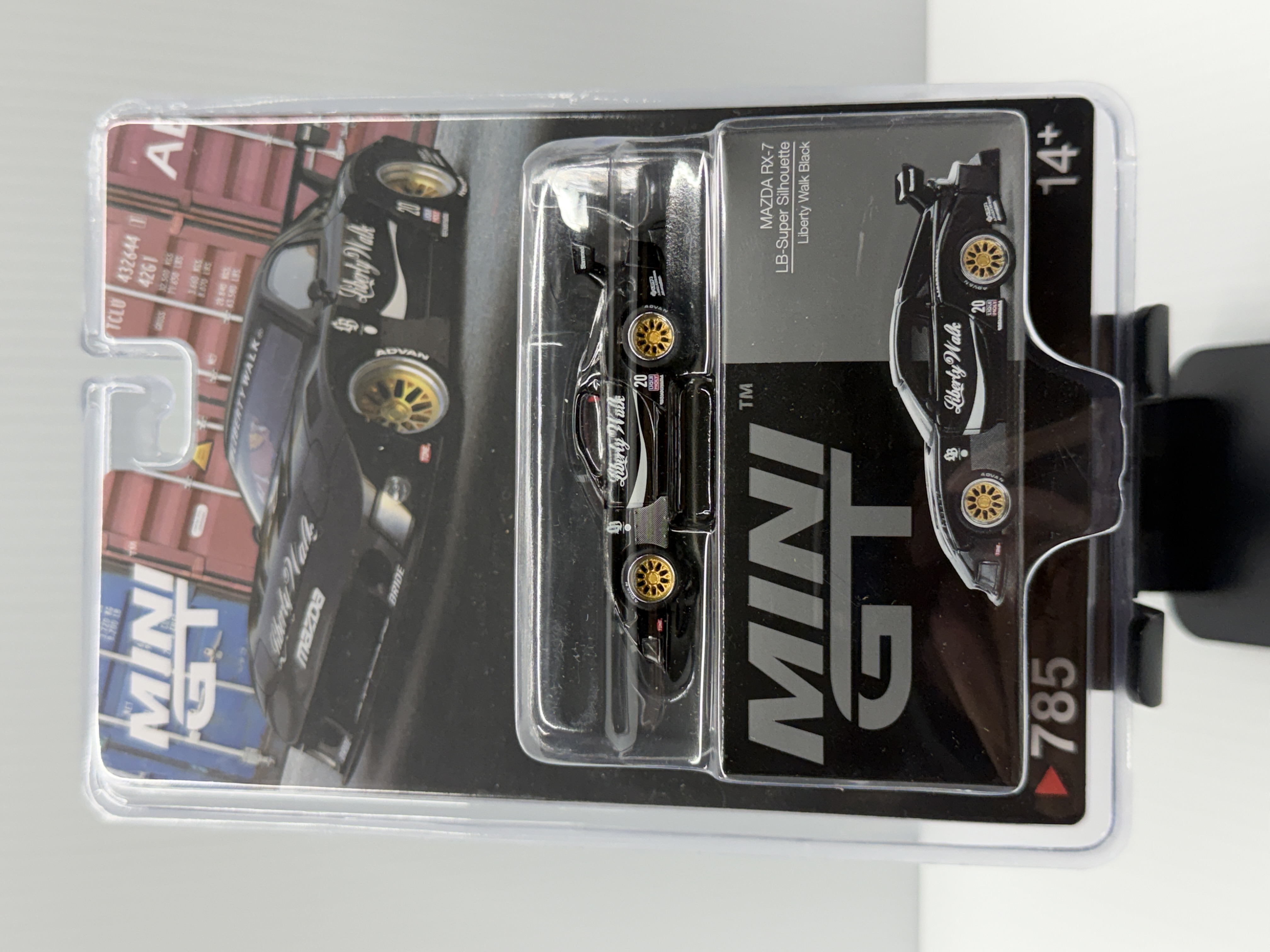 MINI GT #785 Mazda RX-7 — LB-Super Silhouette Liberty Walk Black